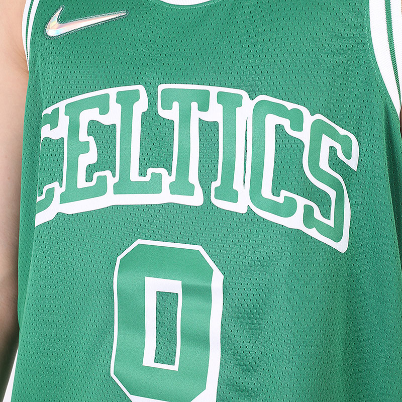 мужская зеленая майка Nike Boston Celtics City Edition Dri-FIT Swingman NBA Jersey DB4019-321 - цена, описание, фото 2